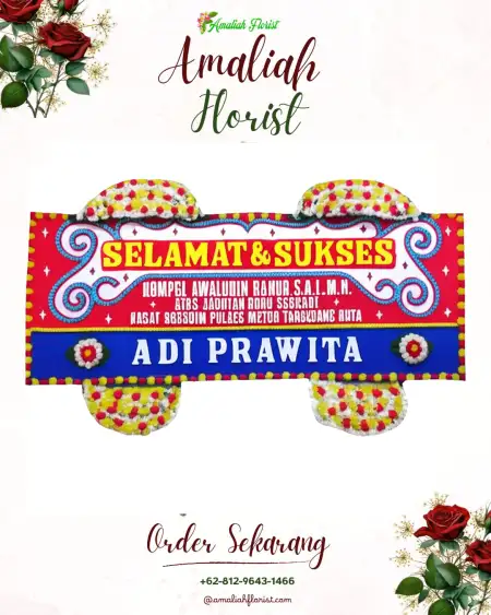 Papan Bunga Ucapan Selamat Kawasan Scbd